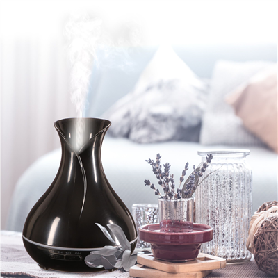 Aroma difuzer Vulcan černý lesk 350ml SIXTOL