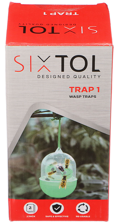 Lapač vos závěsný GARDEN TRAP 1, 8x12cm, 2ks SIXTOL