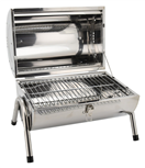 Cattara 13034 Gril na dřevěné uhlí DOUBLE 2x 38cm cestovní CATTARA