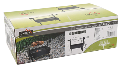 Gril BARBECUE 60cm s motorem 230V CATTARA