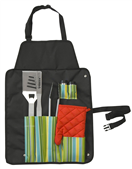 Cattara 13107 Grilovací nářadí sada 7ks + zástěra CATTARA