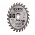 Kotouč pilový s SK plátky, Ř89 x 1,0 x 10 mm, 24T EXTOL-PREM