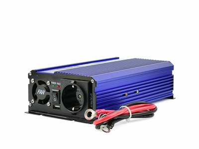 Měnič napětí 12/230V 500W/1000W, čistá sinusovka GEKO
