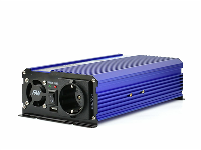Měnič napětí 12/230V 500W/1000W, čistá sinusovka GEKO