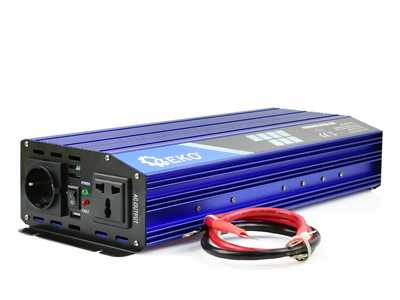 Měnič napětí 24/230V 2000W/4000W, čistá sinusovka GEKO
