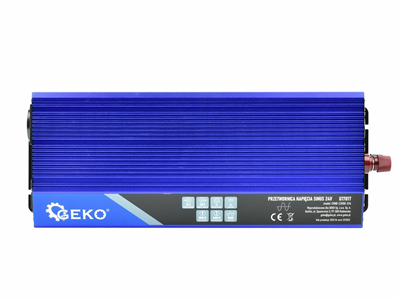 Měnič napětí 24/230V 2000W/4000W, čistá sinusovka GEKO