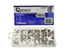 GEKO G02921 Sada uzavřených krycích matic 150ks GEKO