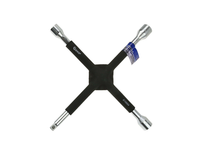 Křížový klíč na kolové matice 14" 17mm, 19mm, 21mm, 1/2" GEKO