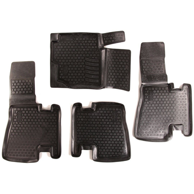 Gumové koberce Hyundai Elantra IV (HD) (06-10) (2D) SIXTOL