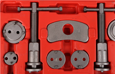 Stlačovák brzdových pístů MECHANIC BRAKE SET 22, sada 22ks SIXTOL