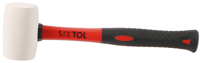 Gumová palička TPR HAMMER, bílá, 220g, 285mm SIXTOL