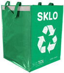 Sixtol SX4205 Taška na tříděný odpad SORT EASY GLASS, 30x30x40cm, 36l SIXTOL