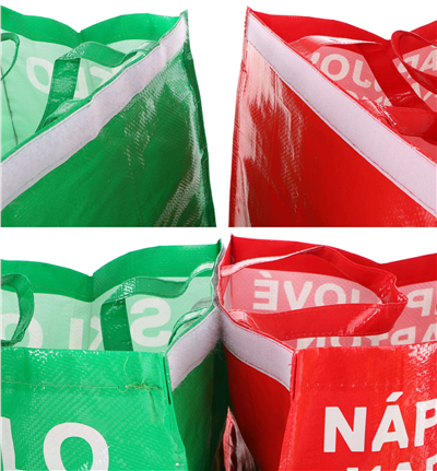 Taška na tříděný odpad SORT EASY METAL, 30x30x40cm, 36l SIXTOL