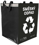Sixtol SX4209 Taška na tříděný odpad SORT EASY MIXED, 30x30x40cm, 36l SIXTOL