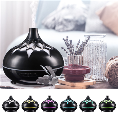 Aroma difuzer Palm černý lesk 500ml SIXTOL