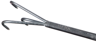 Ruční kultivátor, délka 360 mm, ergonomická rukojeť SIXTOL