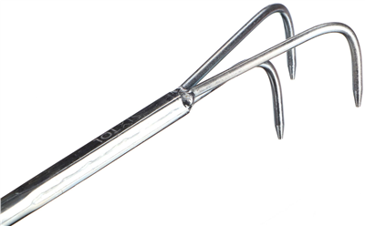 Ruční kultivátor, délka 360 mm, ergonomická rukojeť SIXTOL