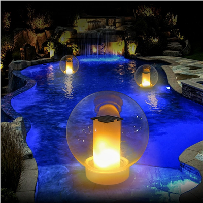 LED osvětlení FLAME solární WATERPROOF CATTARA