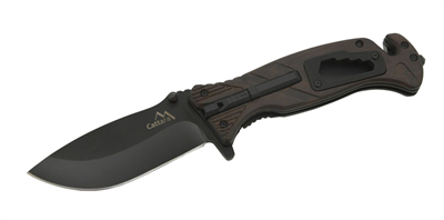 Nůž zavírací BLACK BLADE s pojistkou 21,7cm CATTARA