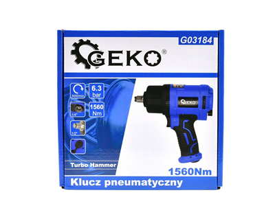Pneumatický rázový utahovák Turbo Hammer 1/2