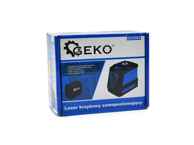 Laser křížový samonivelační, bateriový GEKO