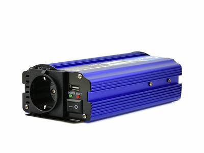 Měnič napětí 12/230V 300W/600W, čistá sinusovka GEKO