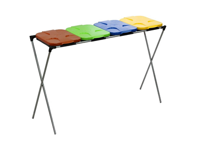 Stojan pro 4 pytle na tříděný odpad GEKO