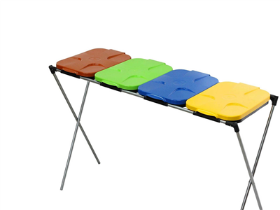 Stojan pro 4 pytle na tříděný odpad GEKO