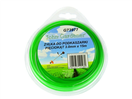 GEKO G73977 Struna do sekačky zelená zesílená, 3,0mm, 15m, hvězdicový profil, nylon GEKO