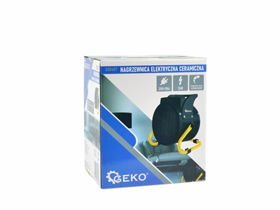 Elektrický přímotop s keramickým tělesem, 2kW / 230V GEKO