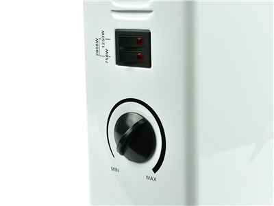 Konvektor s termostatem 2000 W, bílý GEKO