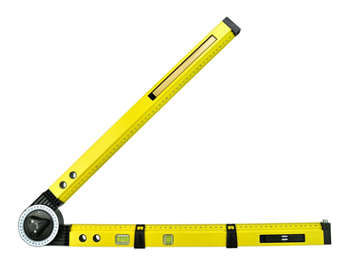 Vodováha s úhloměrem 50cm, 3v1 GEKO