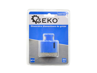 Korunkový vrták diamantový 50 mm GEKO