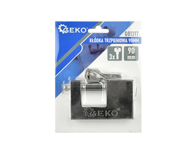 Visací zámek 90 mm GEKO