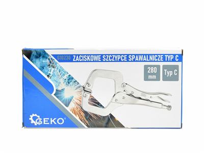 Kleště upínací 280mm, typ C GEKO
