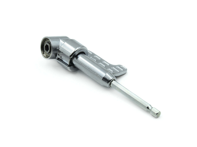 Úhlový nástavec pro šroubovák, vrtačku 130mm, 1/4" GEKO