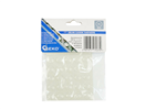 GEKO G29821 Transparentní silikonové dorazy/podložky, kulaté, na nábytek, 10mm, 25ks GEKO
