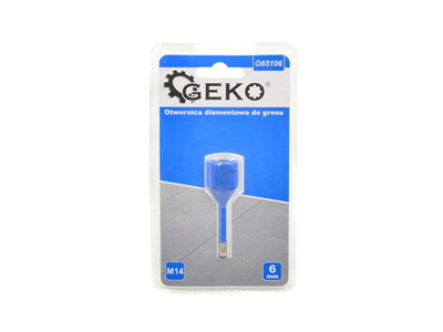 Korunkový vrták diamantový 6 mm GEKO