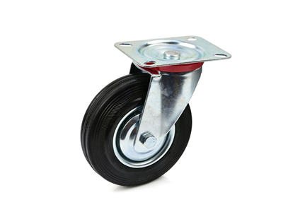 Náhradní otočné kolečko gumové 125 mm GEKO