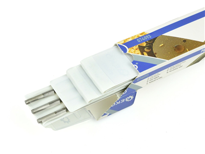 Pilník na řetězy 4.5mm kulatý, 1ks GEKO