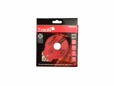 Segmentový diamantový kotouč 125x12mm GEKO