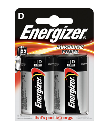 Alkaline power LR20 D /2ks