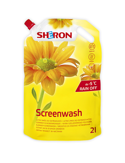 Letní ostřikovač Softpack 2 lt Citron -5 °C Rain Off