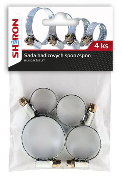 Sada hadicových spon