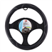 ALLRIDE Potah na volant 37-39 cm, prošívaný černý