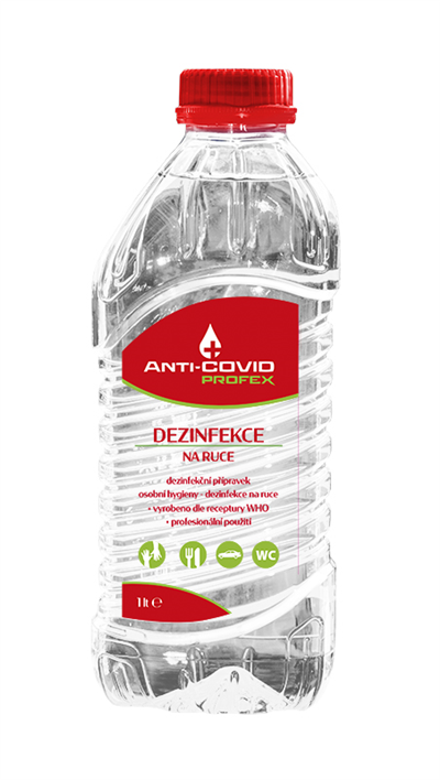 Anti-COVID na ruce 1 lt PET