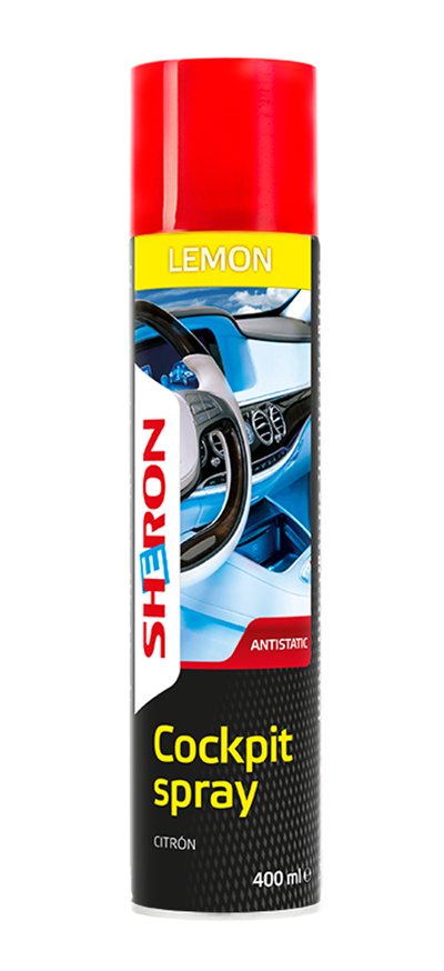 Cockpit spray 400 ml citrón