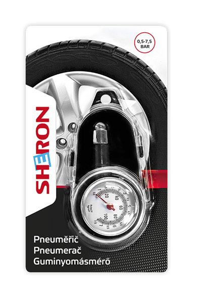Pneuměřič 7,5 BAR