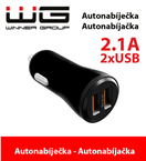 5701520 Nabíječka bez kabelu, 2x USB-A, 2,1 A