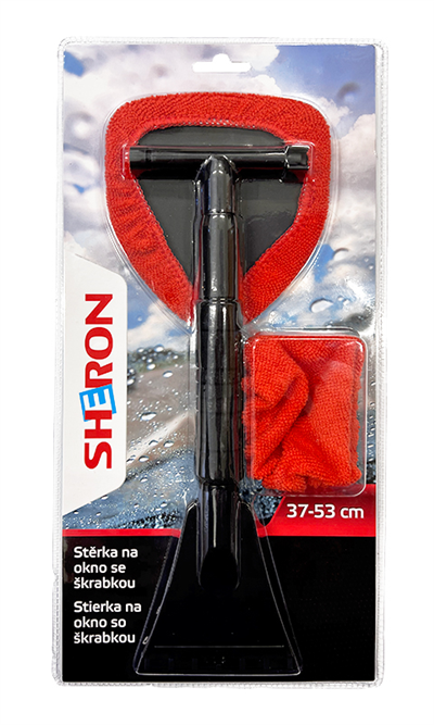 Stěrka na okno se škrabkou